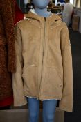 An as new Ugg Jody faux shearling jacket (S).