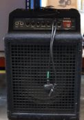 A pre-owned SWR Workingman's 12 bass amplifier.