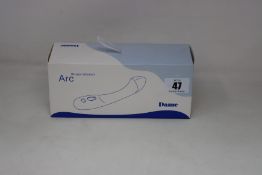 Two boxed as new Dame Arc G-Spot Vibrators, one Berry, one Ice (Over 18s only).