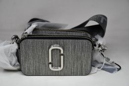 An as new Marc Jacobs Snapshot Glitter bag.