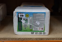Twelve bottles of Hoof-Tite bovine two part block adhesive (200ml).