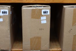 Thirty packs of ten as new Bosch cutting wheels, standard for Inox (115 x 1 x 22.23mm).