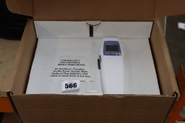 A boxed AccuVein AV300 vein viewing device.