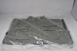 A women's as new Oui army green jacket (Size 36 - RRP £209).