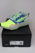 A pair of as new Adidas ZX 4000 4D trainers (UK 8).