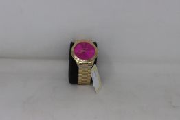 A ladies as new Michael Kors MK3264 Slim Runway Watch.