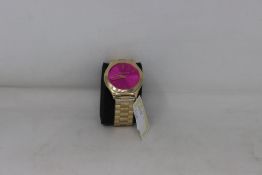 A ladies as new Michael Kors MK3264 Slim Runway Watch.