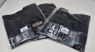 A quantity of as new The Cure, Boys Don't Cry, T-shirts (Assorted sizes - Approximately 35).