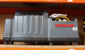 A pre-owned RobinAir refrigerant recovery unit (Model number 25200a).