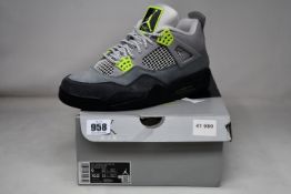 A pair of as new Nike Air Jordan 4 Retro SE (UK 8).