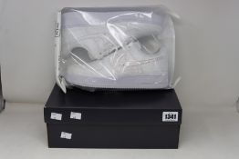 A pair of women's as new Nike Air Force 1 '07 LX trainers (UK 8).