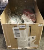 A quantity of assorted costume jewellery to include beaded necklaces, brooches and related items.