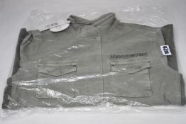 A women's as new Oui army green jacket (Size 40 - RRP £209).