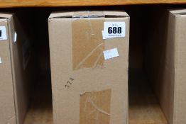 Thirty packs of ten as new Bosch cutting wheels, standard for Inox (115 x 1 x 22.23mm).