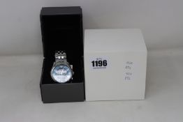 A men's boxed as new Emporio Armani AR1787 watch.