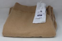 An as new Apropos The Concept Store Extreme Cashmere No 104 trousers in camel (No size - RRP €490).