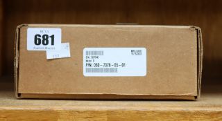 A boxed Honeywell model D load cell (Part no: 060-7076-05-01, calibration certificate included).