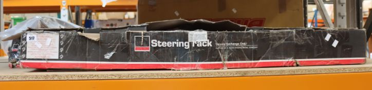 A boxed steering rack for Mini (R56), Mini Roadster (R59), Mini Convertible (R57) and Mini Coupe (