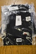 Two as new Tommy Sport long sleeve colourblock tops (S, L) and four pairs of knit long shorts (S,