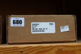 A boxed Honeywell model D load cell (Part no: 060-7076-05-01, calibration certificate included).