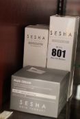 A Sesha Skin Therapy complex-A renewal emulsion (30ml), a Sesha Skin Therapy Advanced lightening