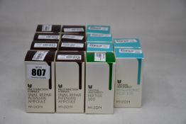 Five Mizon hyaluronic Acid 100 (5 x 30ml), eight Mizon Snail repair intensive Ampoule 30 (8 x