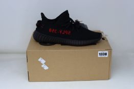 A pair of as new Adidas Yeezy Boost 350 V2 trainers (UK 7.5).