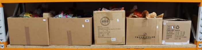 Assorted as new British film/TV novelties to include plush toys/teddy bears.