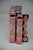 Ten boxed as new Benefit Roller Lash Mascara in black (8.5g).
