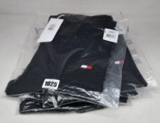 Eight pairs of as new Tommy Sport 7/8 Butt Enhancing leggings (XS, 3 x S, 3 x M, L).