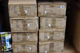 Eight boxes of as new Hydro Force 300ml cartridges for water pistols.