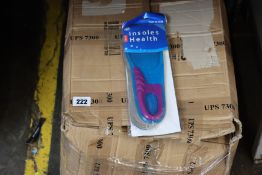 A large quantity of as new Non-Slip Gel Insoles (Approximately 100 pairs).