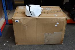 Twenty four boxed as new Nike Pitch team footballs in black and white (Size 5).