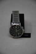 A men's as new Emporio Armani AR2434 Renato watch (No box included).
