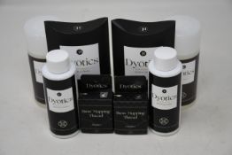 A quantity of assorted Dyotics Cosmetics to include Skin Prep Lotion (100ml), Tint Remover (150ml)