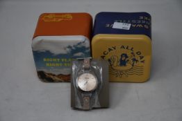 Two ladies as new Fossil Georgia watches ES2830 (RRP £75 each).