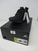A pair of as new Adidas Ultra Boost trainers (UK 9.5).