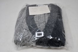 An as new Bonner of Ireland/Thom Browne merino knit cardigan (Size 1).