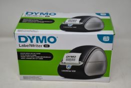 A boxed as new Dymo Label Writer 450 label printer.