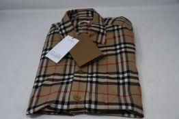 An as new Burberry Chartley shirt (M - RRP £350 - Please note this item still has security tag