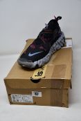 A pair of as new Nike Overreact Flyknit ISPA trainers (UK 10).