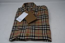 An as new Burberry Chartley shirt (S - RRP £350 - Please note this item still has security tag