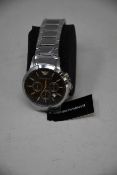 A men's as new Emporio Armani AR2434 Renato watch (No box included).