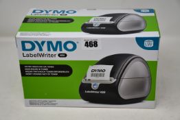 A boxed as new Dymo Label Writer 450 label printer.