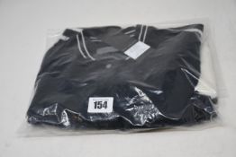 An as new Zoe Jordan Mini Edison cashmere bomber in black (6-7 years - RRP £135).