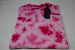 An as new Zoe Jordan Camino stone tie dye sweater (S/M).