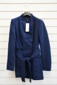 An as new French Connection platform felt crossover coat (Size 12 - RRP £190).
