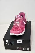 A pair of women's as new On Running Cloudflyer trainers (UK 6.5).