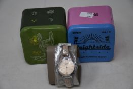 Two ladies as new Fossil Georgia watches ES2830 (RRP £75 each).