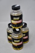 Four as new Ryno Power Endurance Stimulant-Free Energy Supplements (125 capsules each).